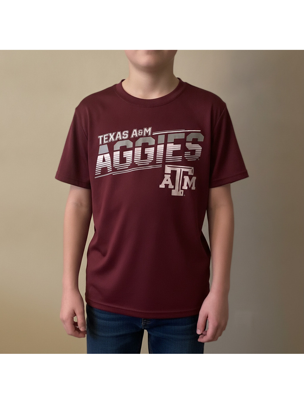 Texas A&M | M | Youth Aggies T-Shirt Med